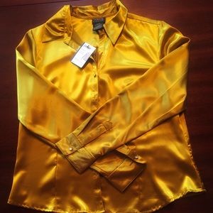Gold blouse by George